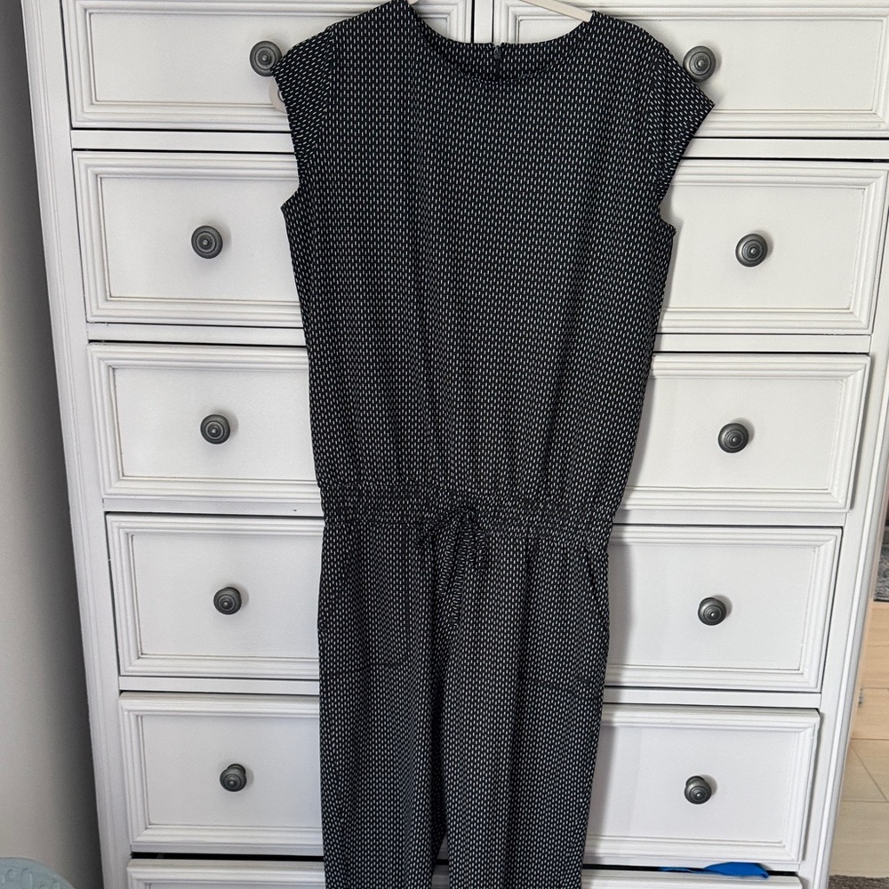Albion Black and White Jumpsuit